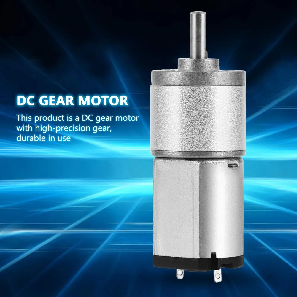 Garosa 16GA030 moteur réducteur 6V 100RPM arbre 10mm