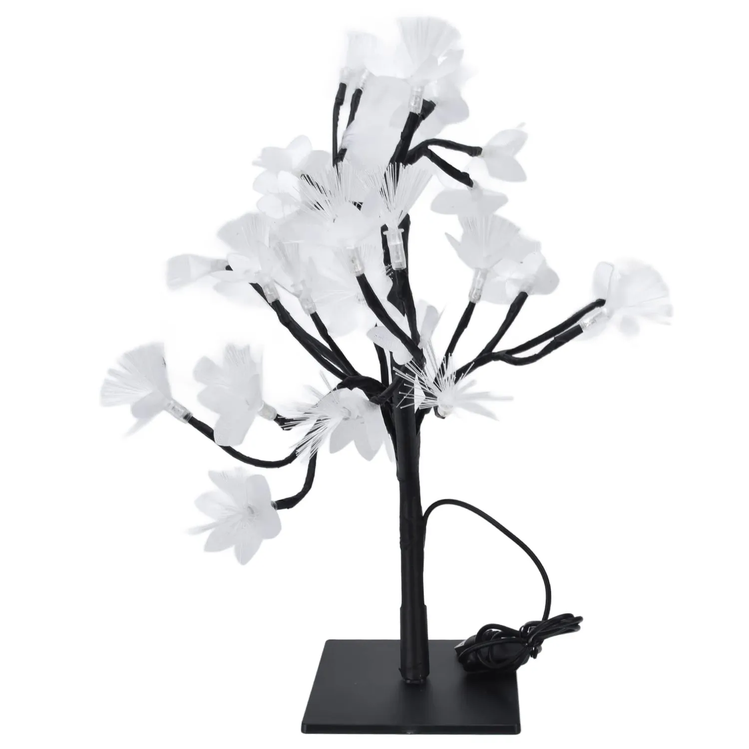 Garosa Bonsaï LED 24 lumières USB blanc chaud 36 cm