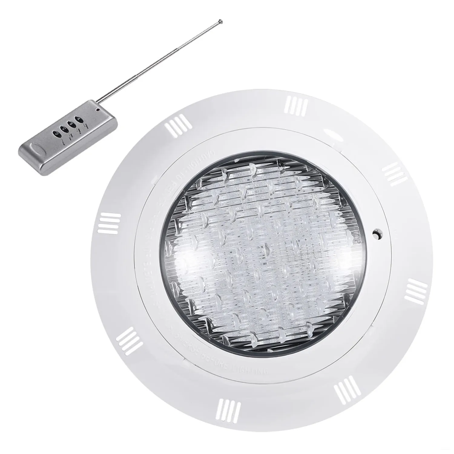 Garosa lampe de piscine LED RGB submersible 12 V télécommandée
