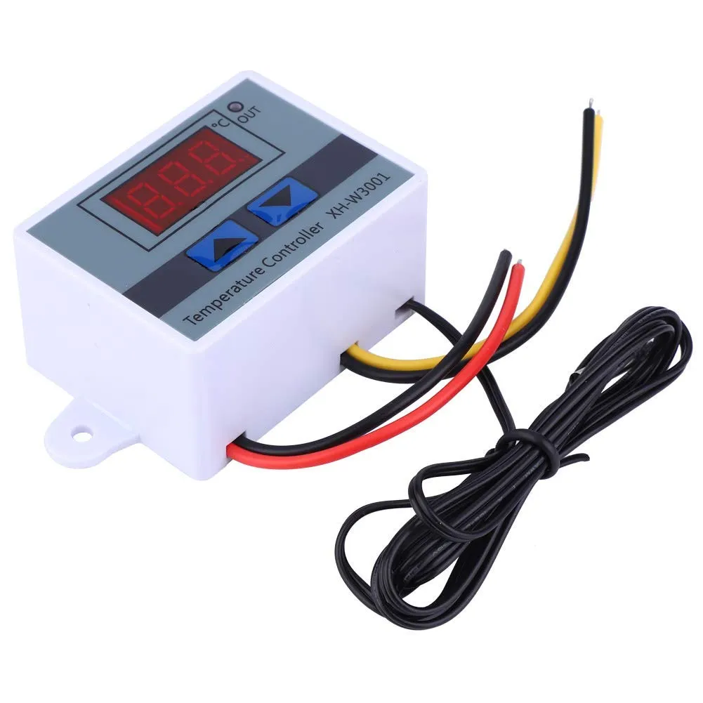 Garosa XH-W3001 thermostat numérique 12 V 120 W avec sonde étanche