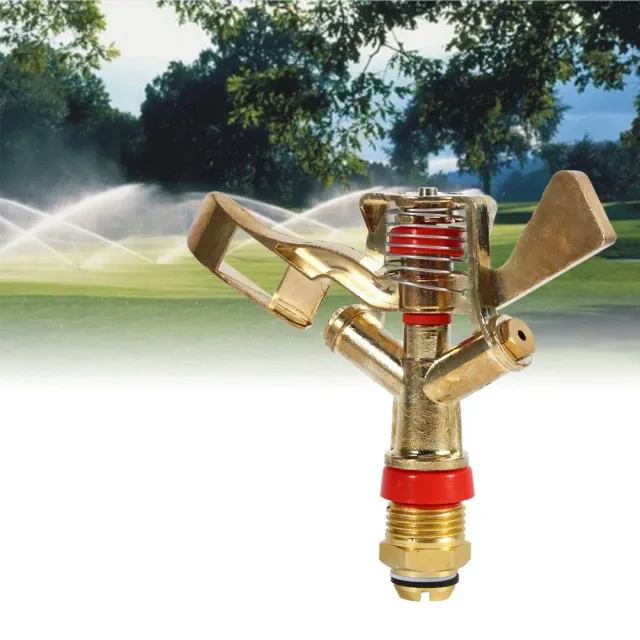 Garosa arroseur rotatif 360° en laiton, portée 10 à 15,5 m