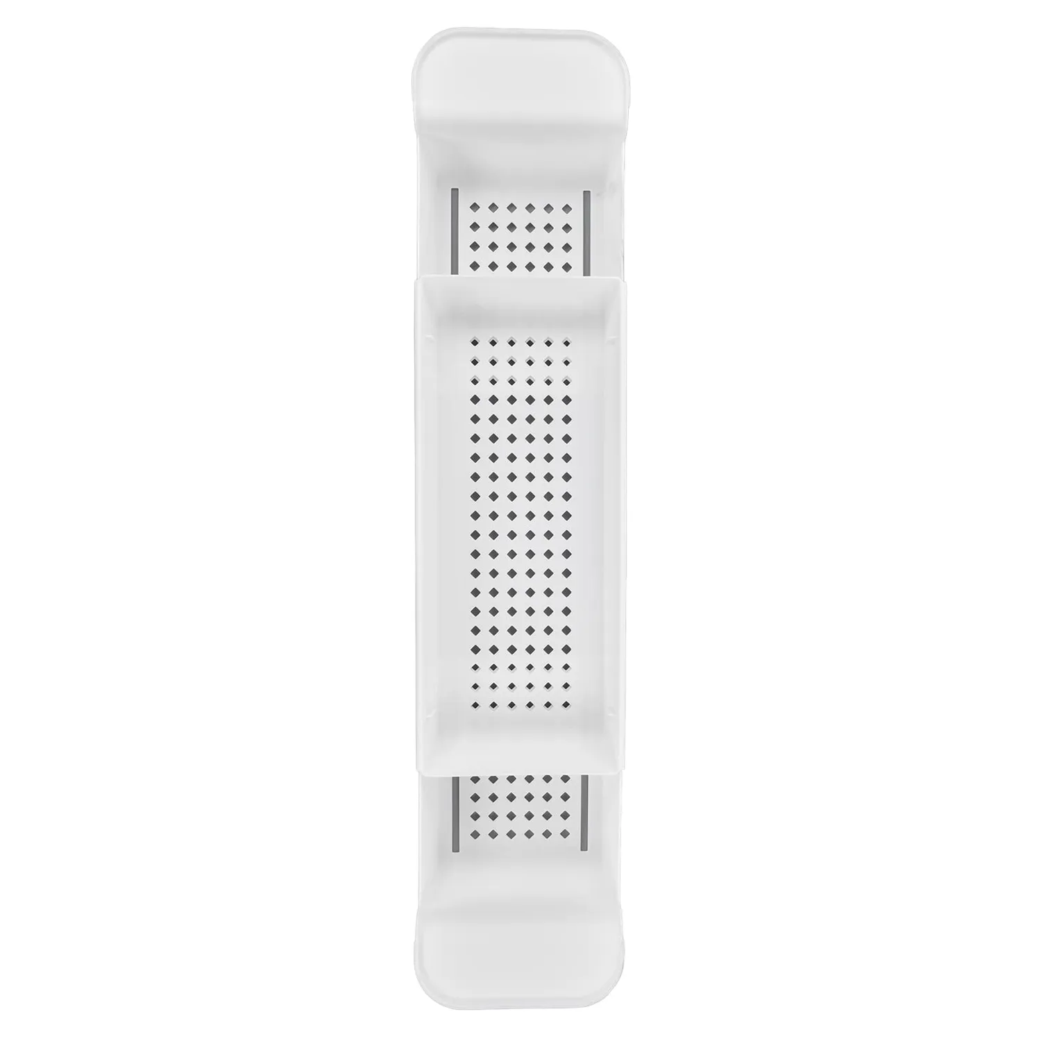Garosa Plateau Baignoire Extensible Blanc PP Antidérapant