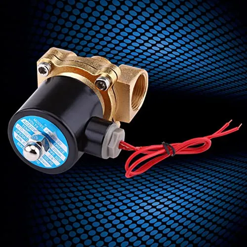 Garosa Électrovanne 220V 3/4 pouce normalement fermée zinc