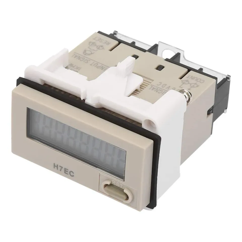 Garosa H7EC-NV compteur numérique LCD 8 chiffres sur panneau