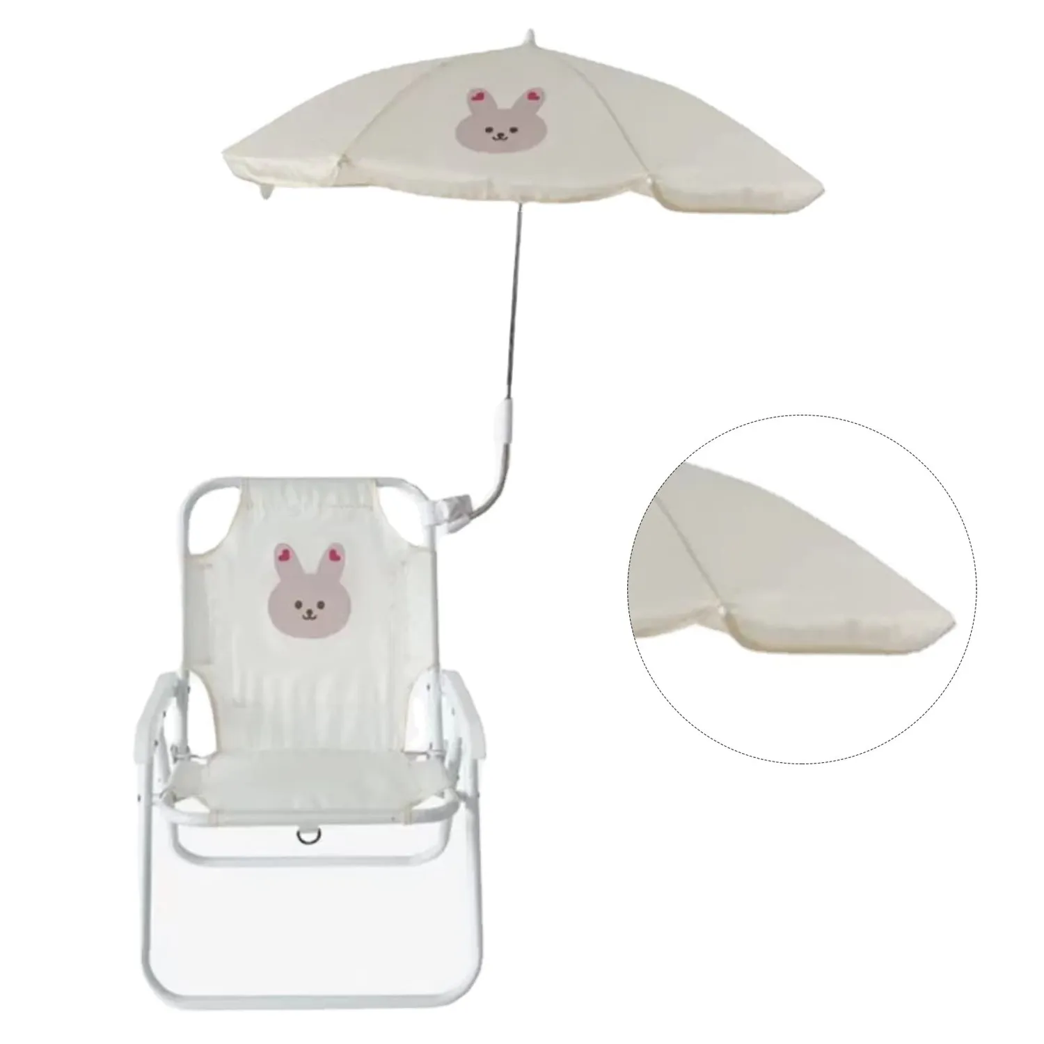Garosa Chaise camping enfant pliable lapin parapluie
