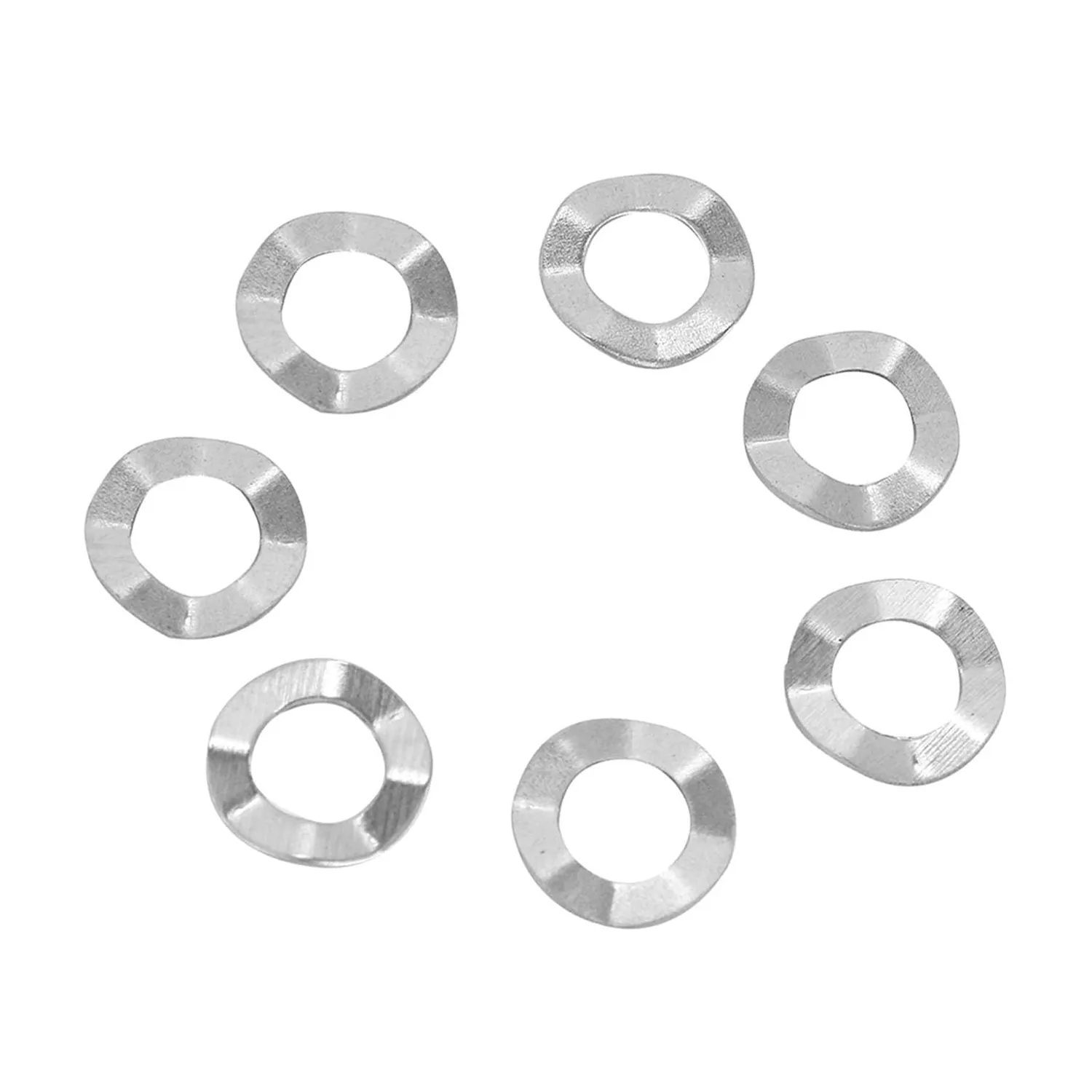 Garosa M8 rondelles ondulées inox 50 pièces anti-desserrage