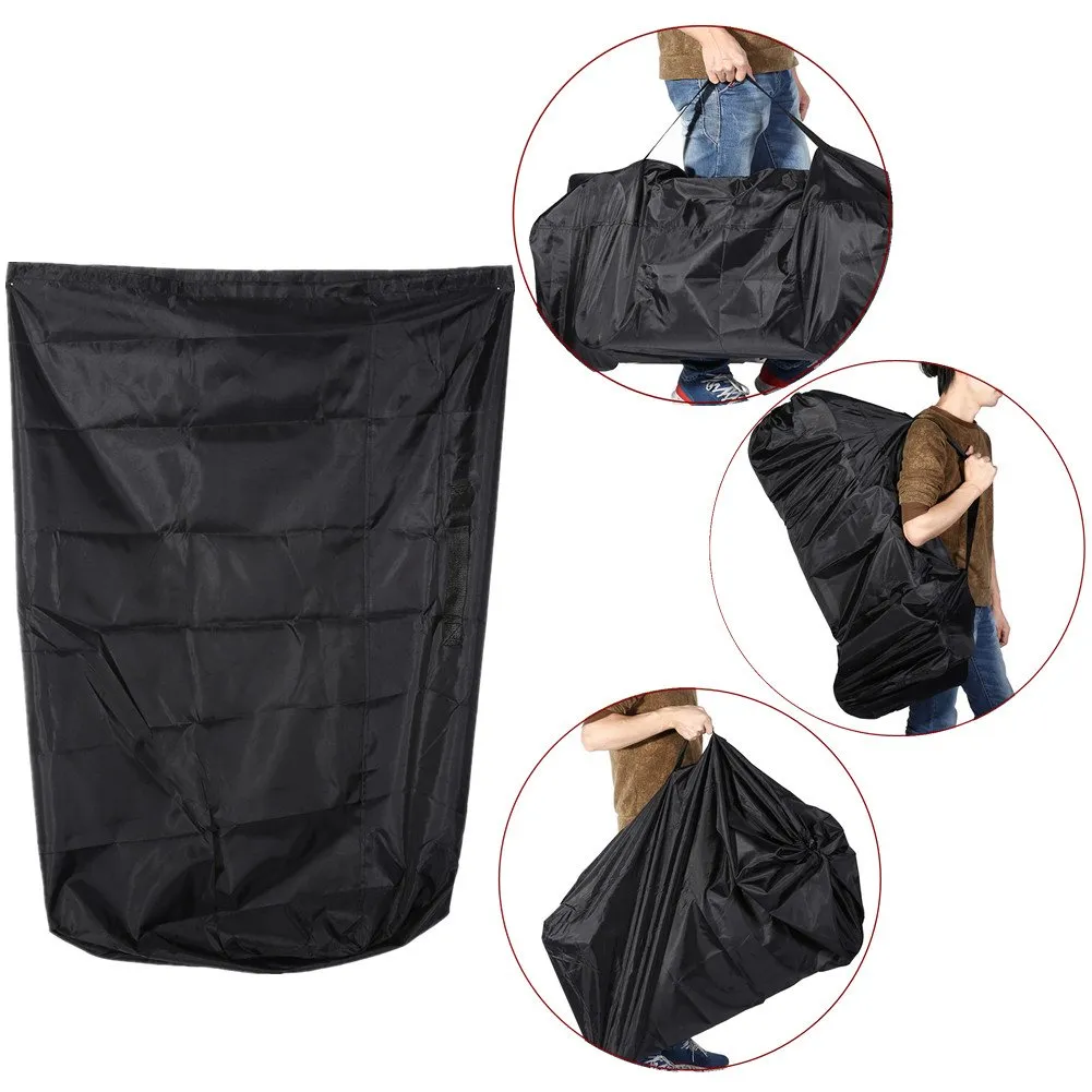 Garosa sac de transport pour poussette double Oxford noir pliable 114 × 30 cm