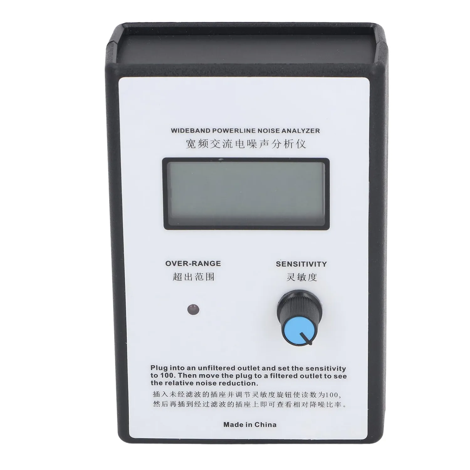 Garosa analyseur bruit secteur 300-700 kHz LCD