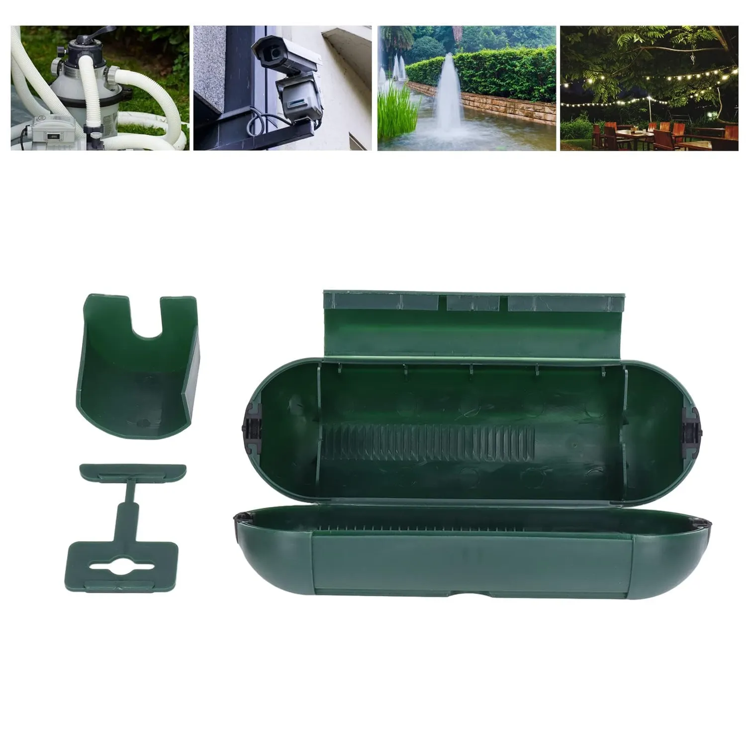 Garosa housse de protection pour rallonge extérieure #1, étanche AWG14/AWG16