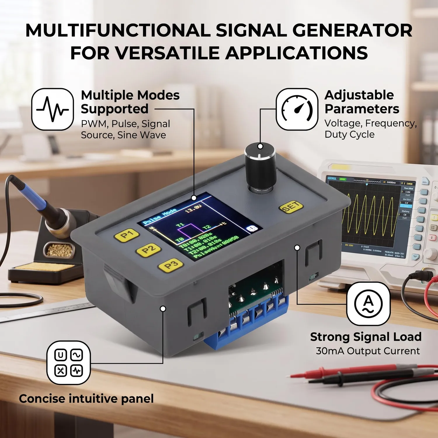 Garosa WSFG-06 générateur de signaux PWM réglable