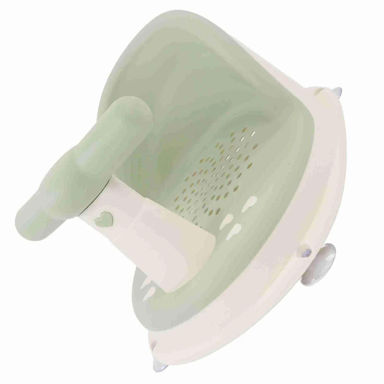 Garosa chaise de douche bébé pliable verte ventouses