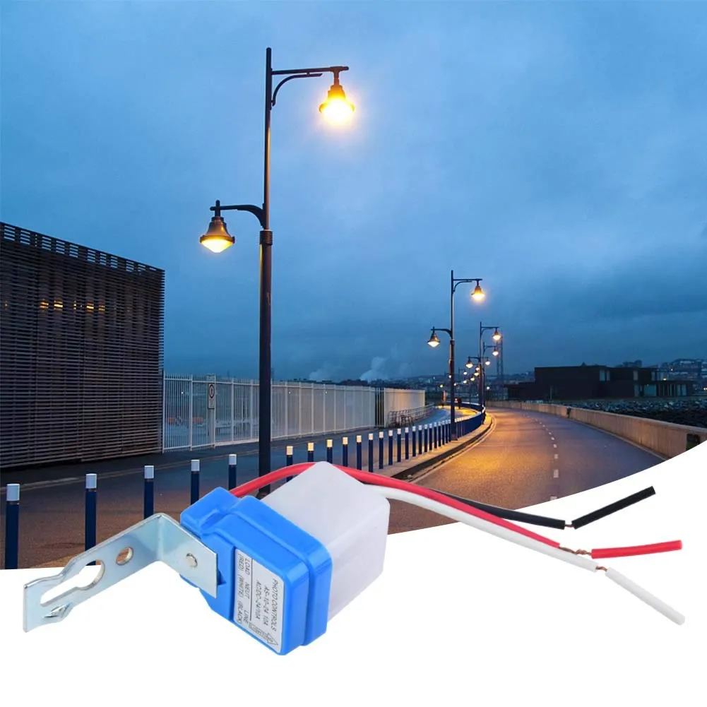 Garosa interrupteur crépusculaire 12 V 10 A pour éclairage automatique