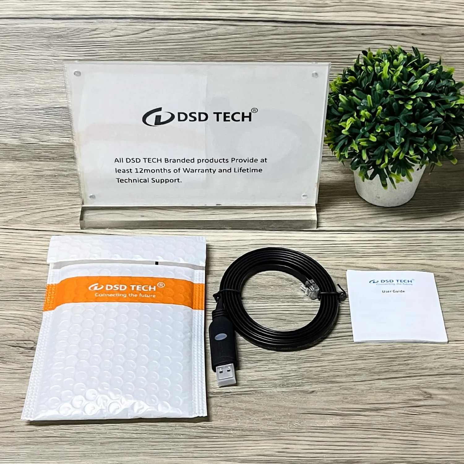 DSD TECH SH-RJ12S câble USB-RJ12 RS485 FTDI 1,8m