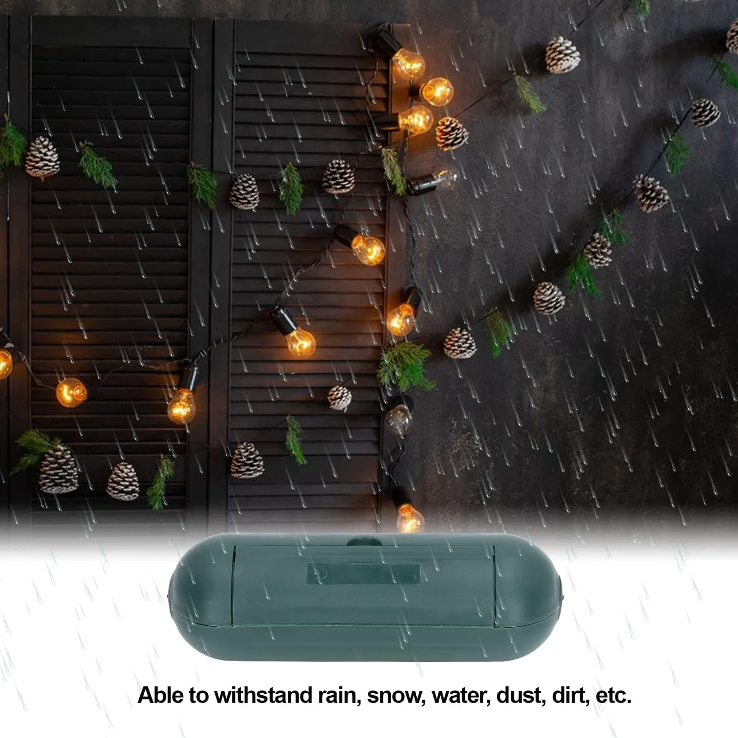 Garosa housse de protection pour rallonge extérieure #1, étanche AWG14/AWG16