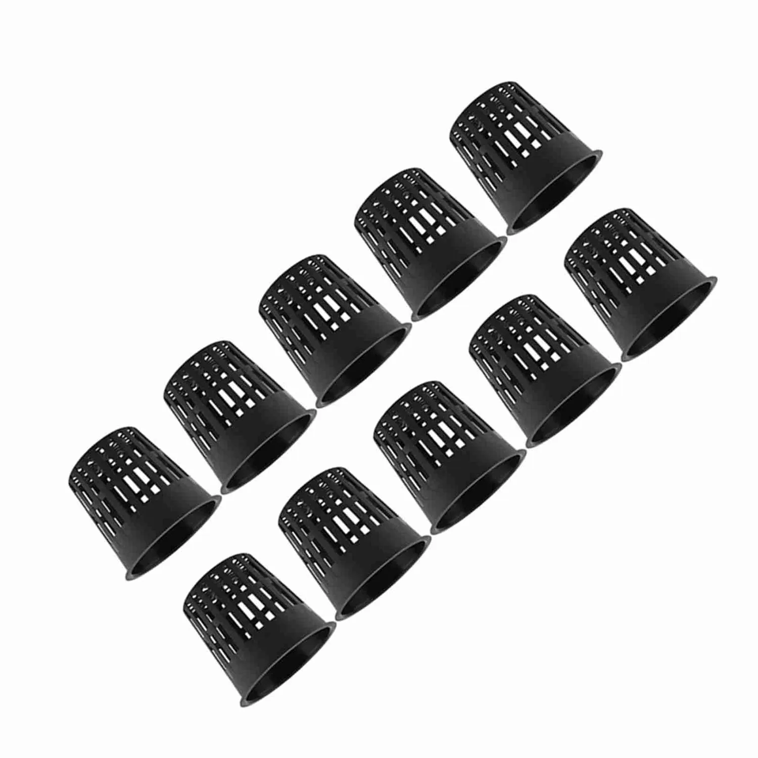 Garosa paniers hydroponiques 10 pièces noirs 10,8 cm réutilisables