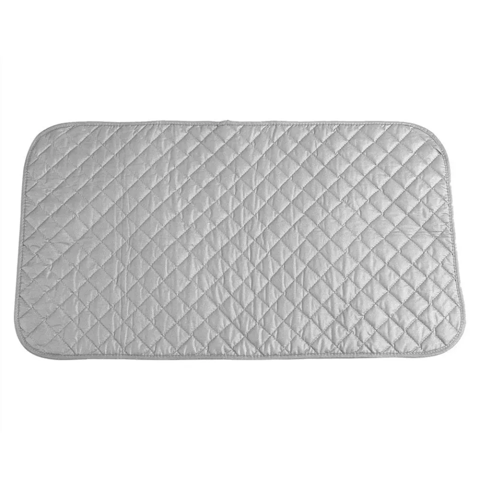Garosa tapis de repassage pliable en coton antidérapant