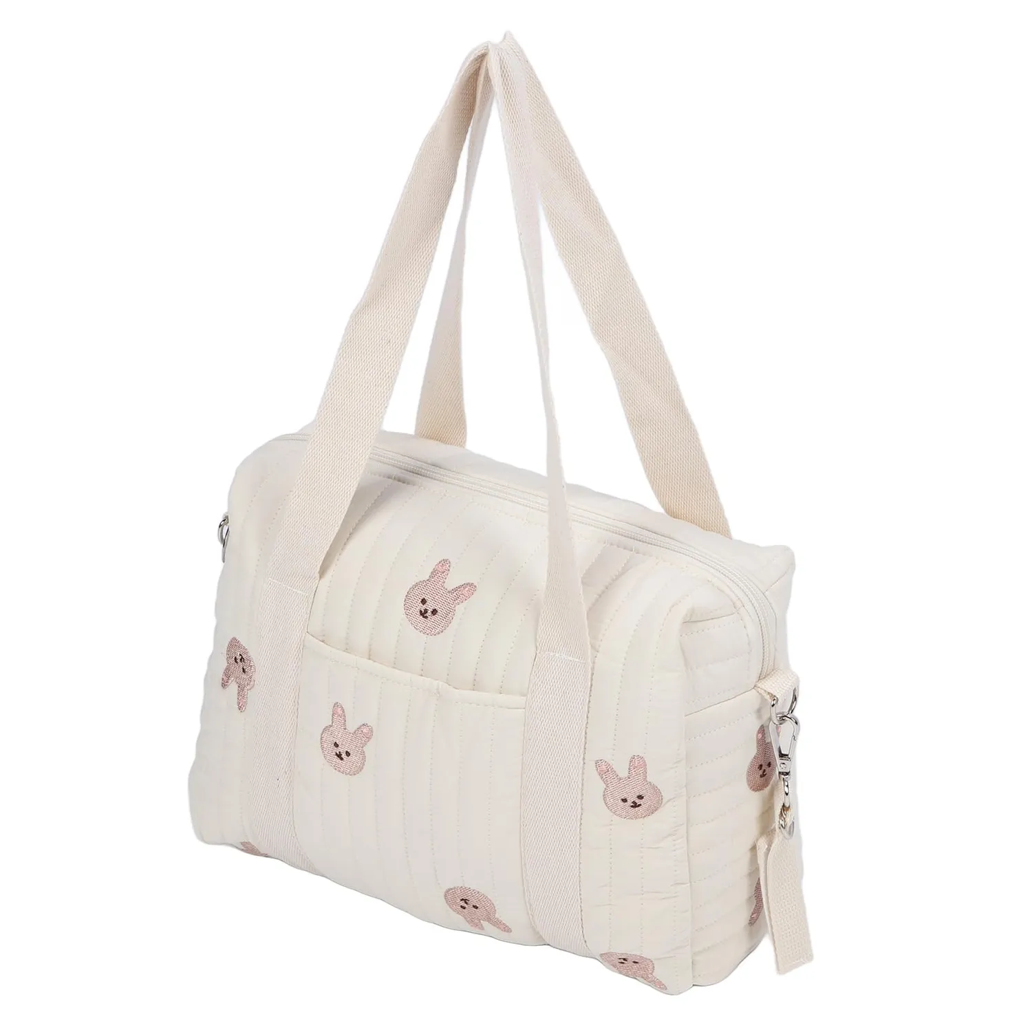 Garosa Sac à Langer Poussette Coton Lapin Grande Capacité