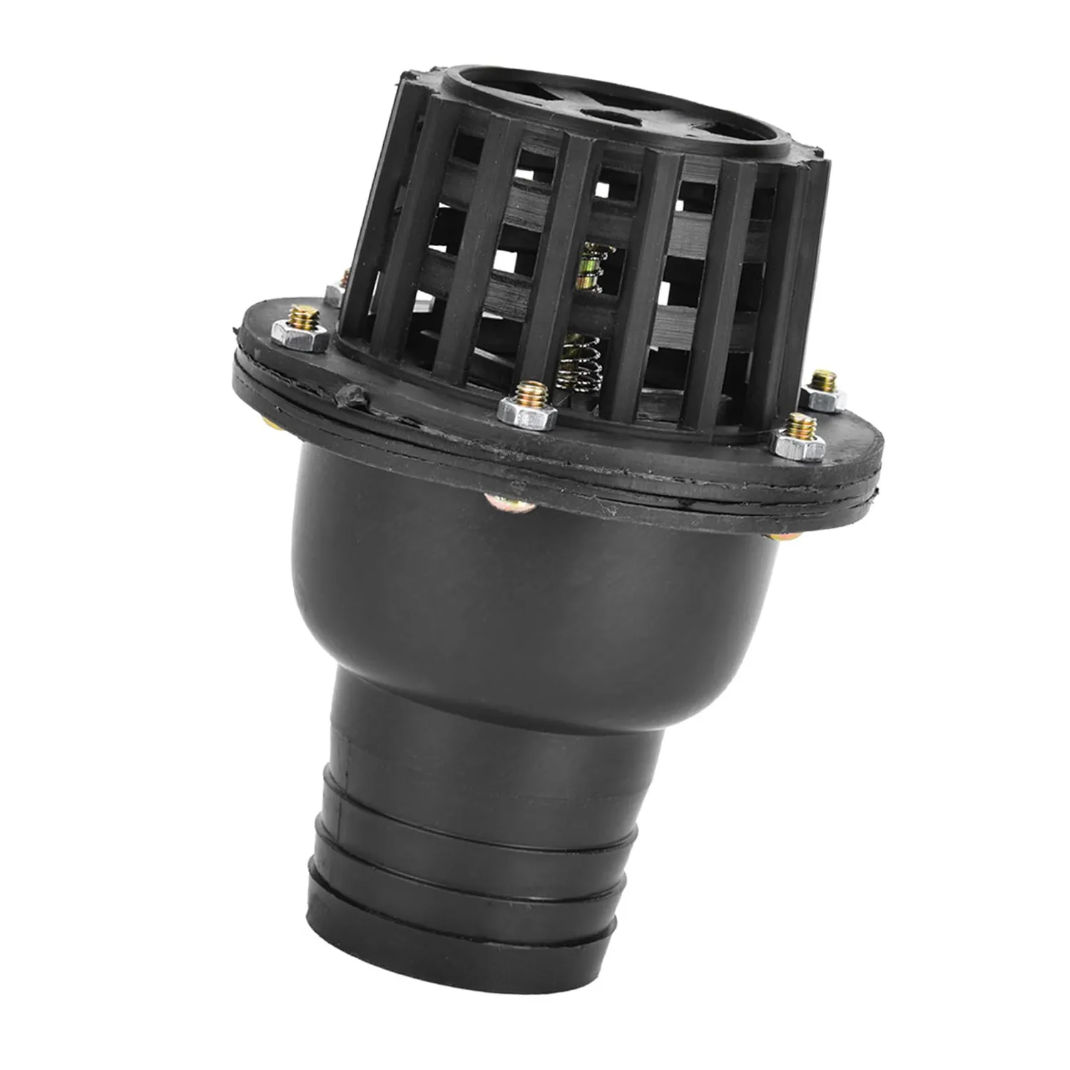 Garosa clapet de pied 2 pouces PVC noir basse pression