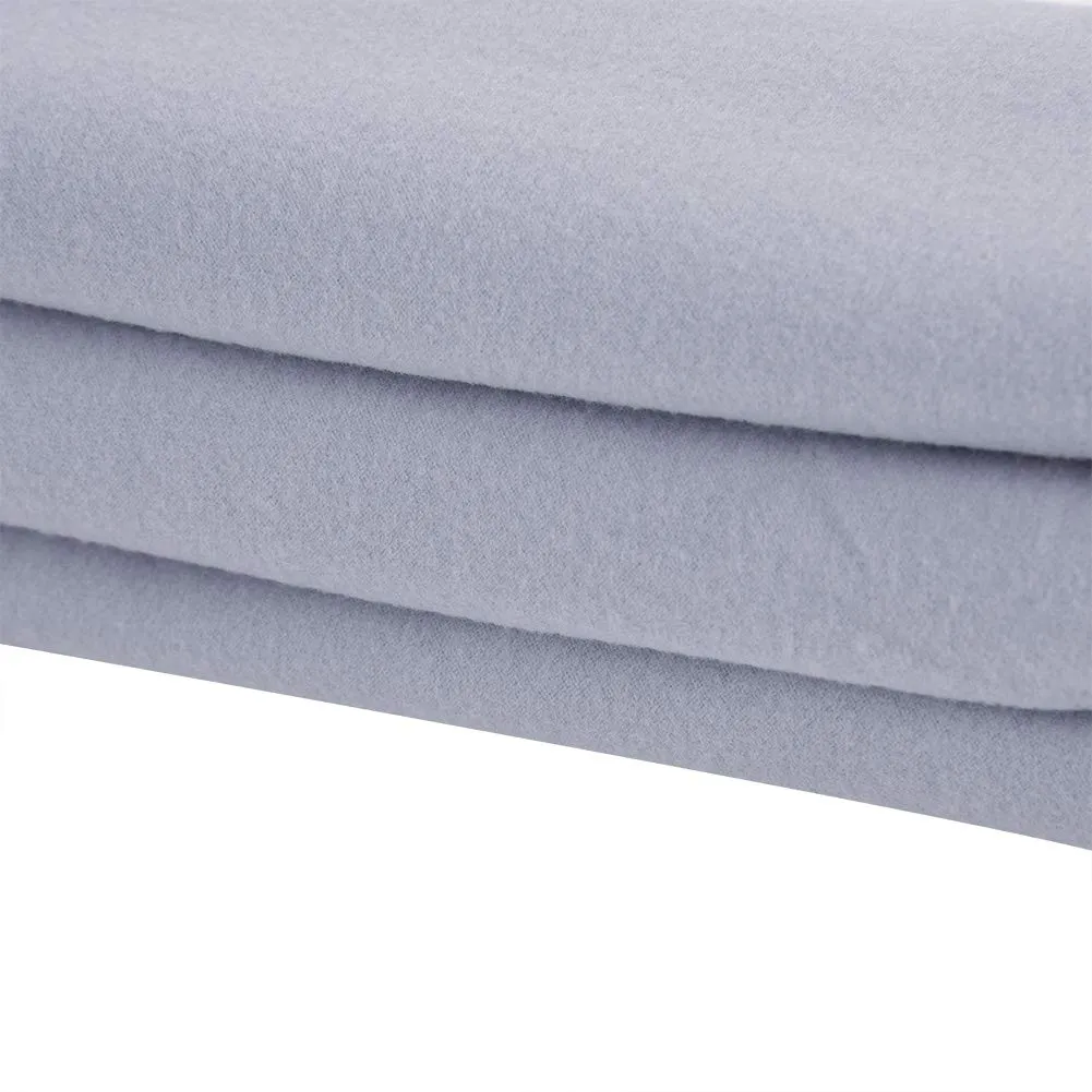 Garosa wrap photo nouveau-né en velours extensible, 120 × 120 cm, gris