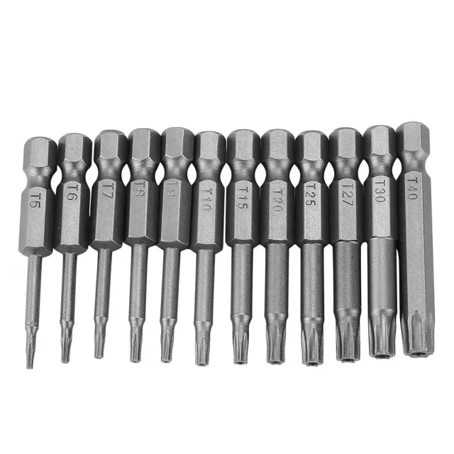 Garosa embouts Torx de sécurité 50 mm 12 pièces