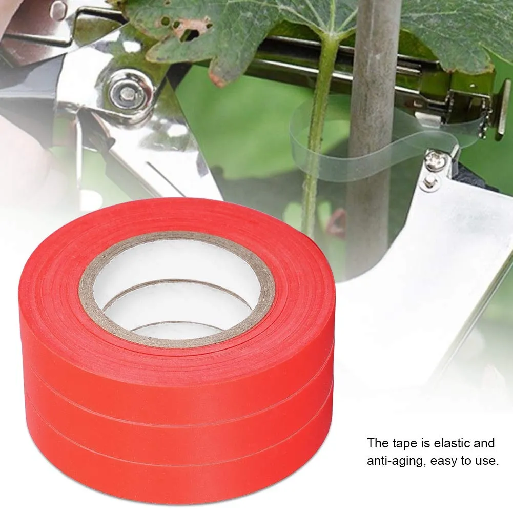 Garosa ruban de jardinage élastique rouge 20 pièces réutilisable
