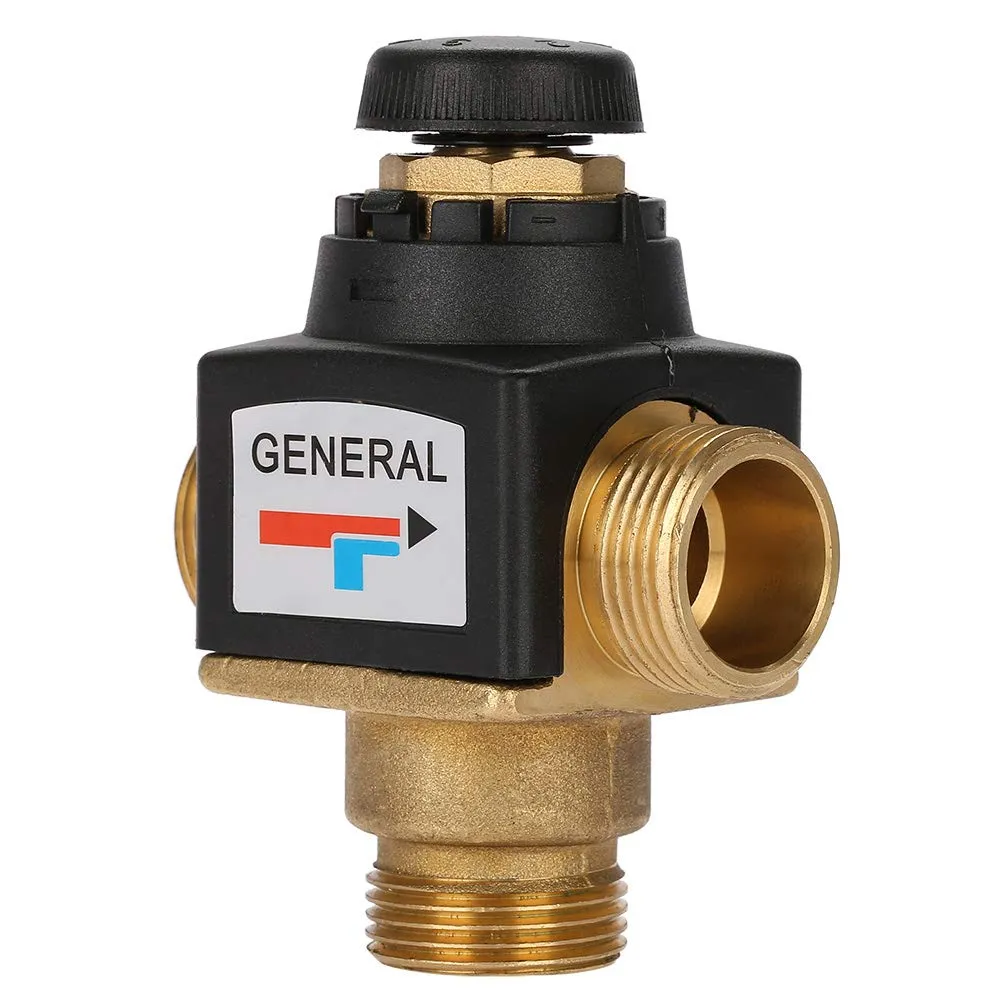 Garosa vanne thermostatique 3 voies laiton DN20 35-60°C
