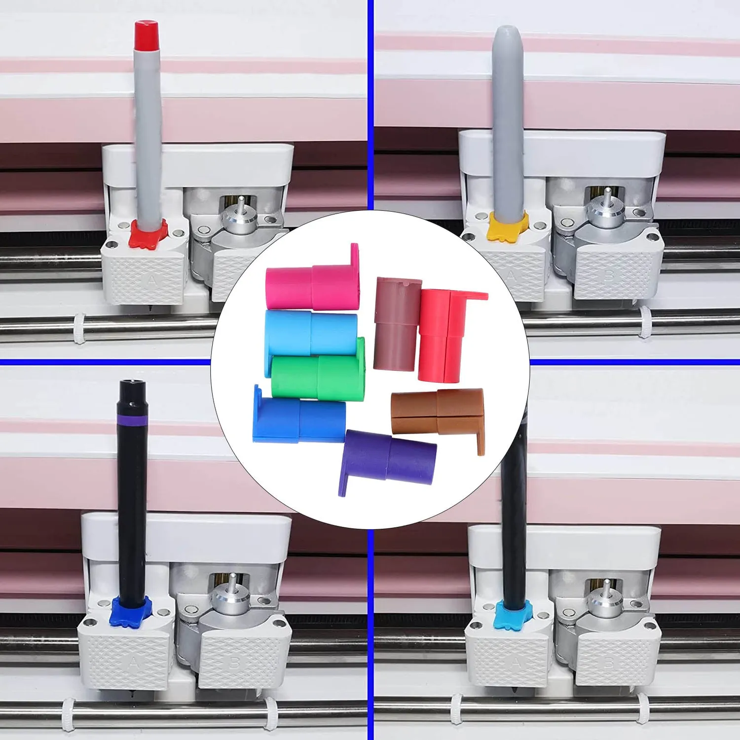Garosa adaptateurs de stylo pour Cricut Explore Air 2, lot de 8