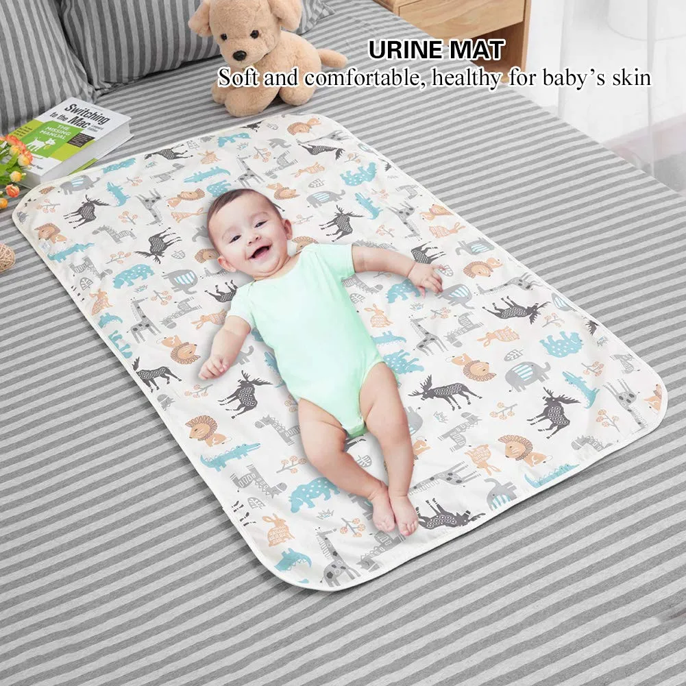 Garosa tapis bébé 75 × 120 cm cerf beige imperméable