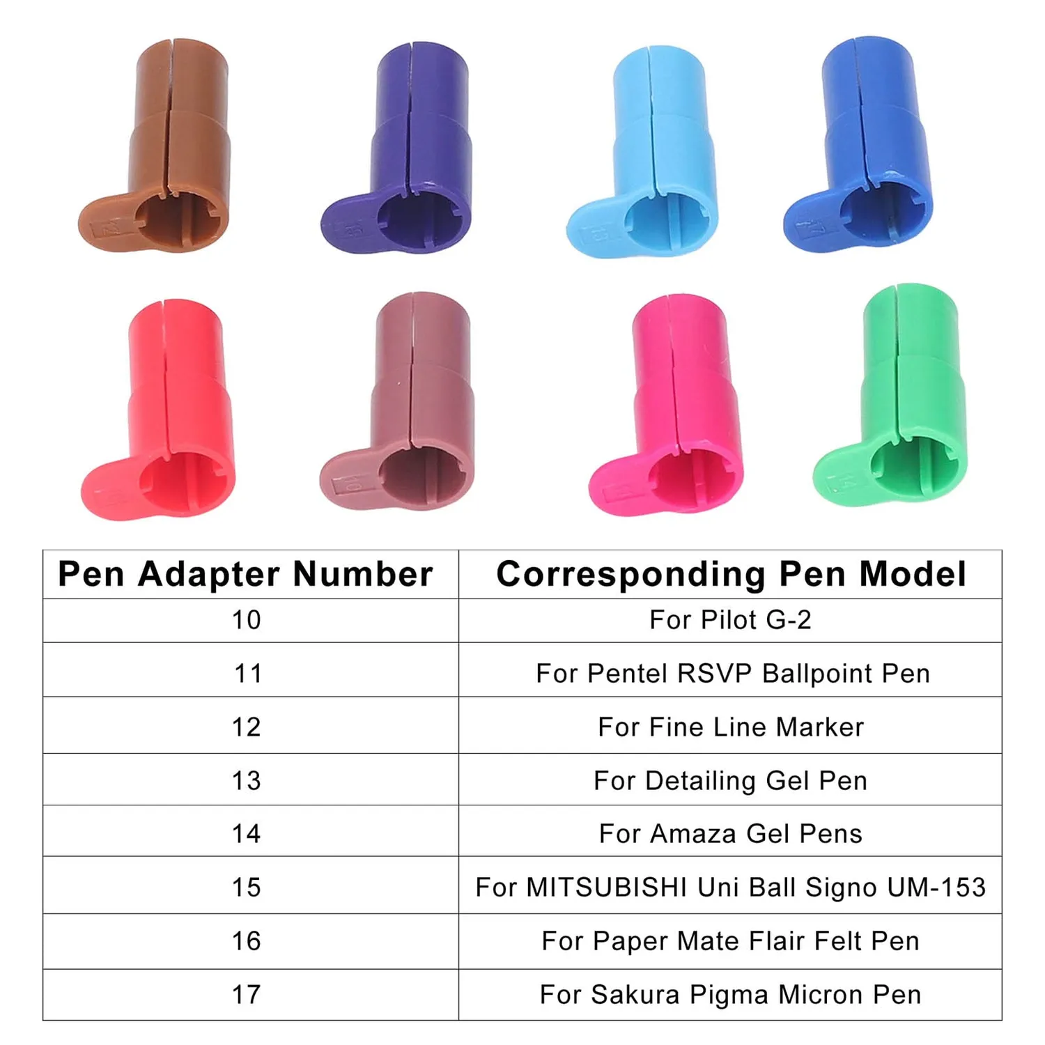 Garosa adaptateurs de stylo pour Cricut Explore Air 2, lot de 8