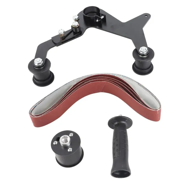 Garosa mini ponceuse à bande DIY M14 pour meuleuse 20 et 40 mm