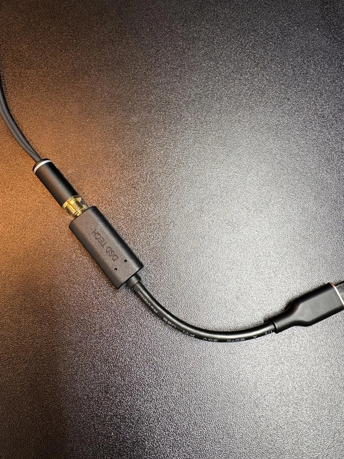 DSD TECH SH-AU05A adaptateur USB-C jack 3,5 mm 24 bits/96 kHz