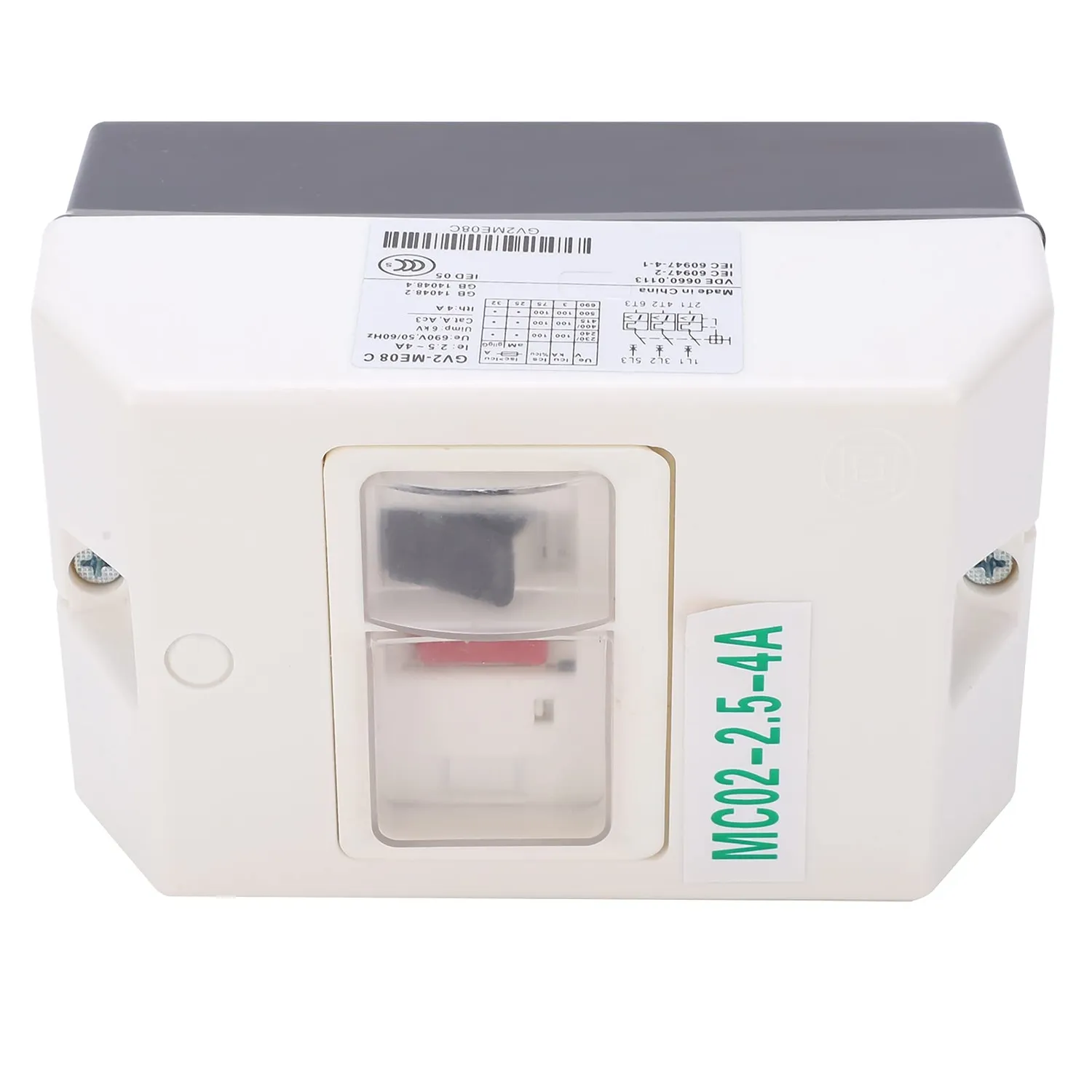 Garosa MC02 interrupteur protection moteur 2,5-4A IP55