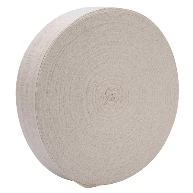 Garosa ruban de façonnage bonsaï 4 cm blanc en coton