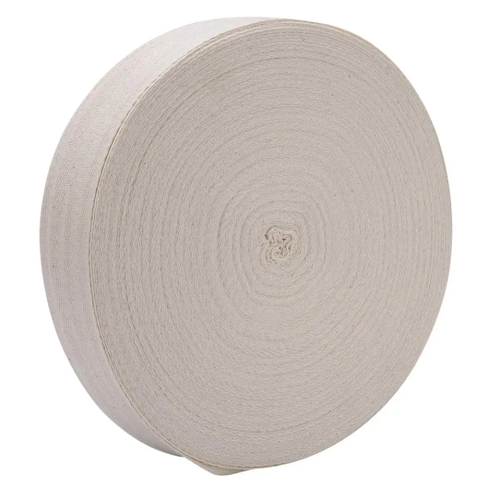 Garosa ruban de façonnage bonsaï 4 cm blanc en coton