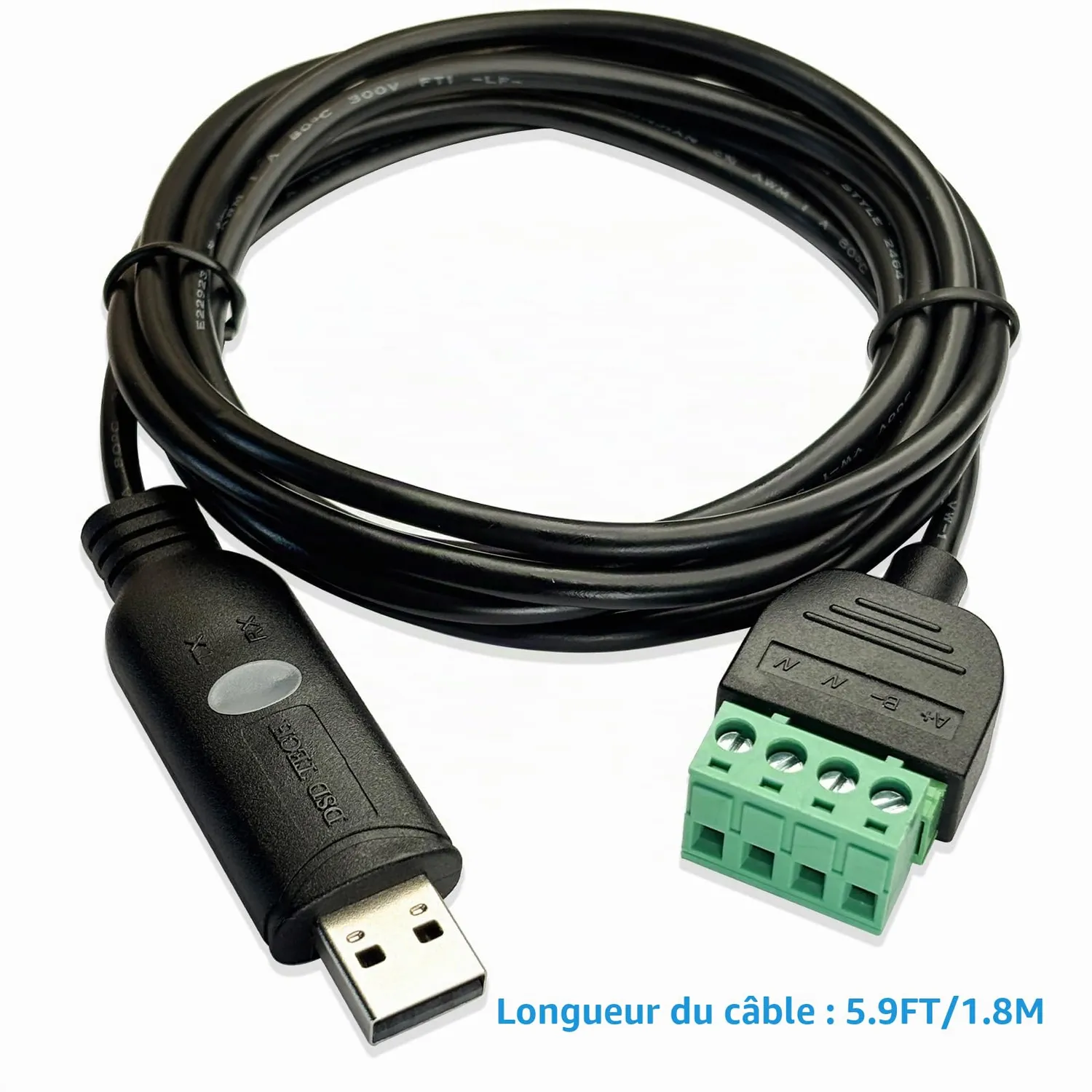 PLC Tech RS485 SH-U14 adaptateur USB RS485 1,8 m FTDI
