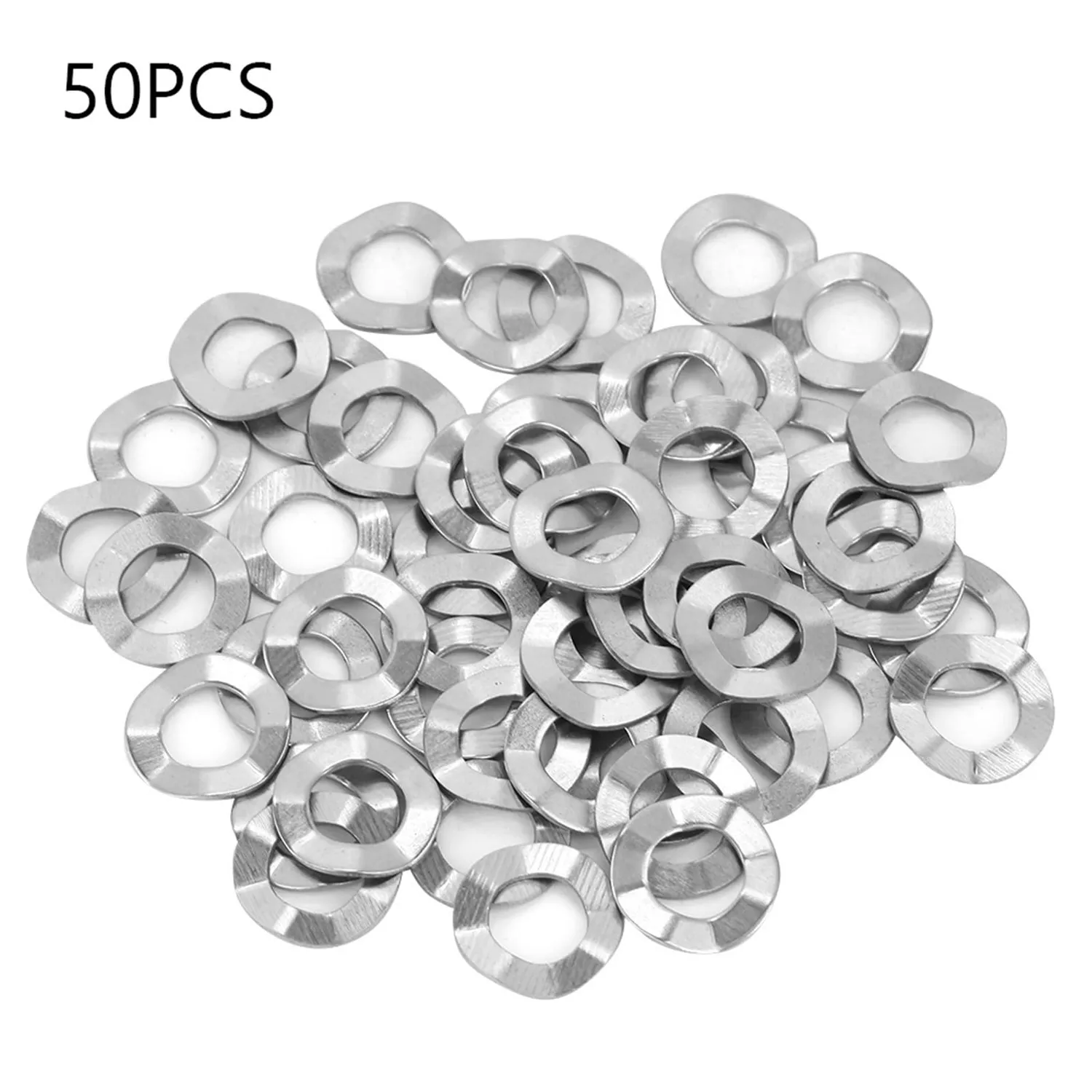 Garosa M8 rondelles ondulées inox 50 pièces anti-desserrage