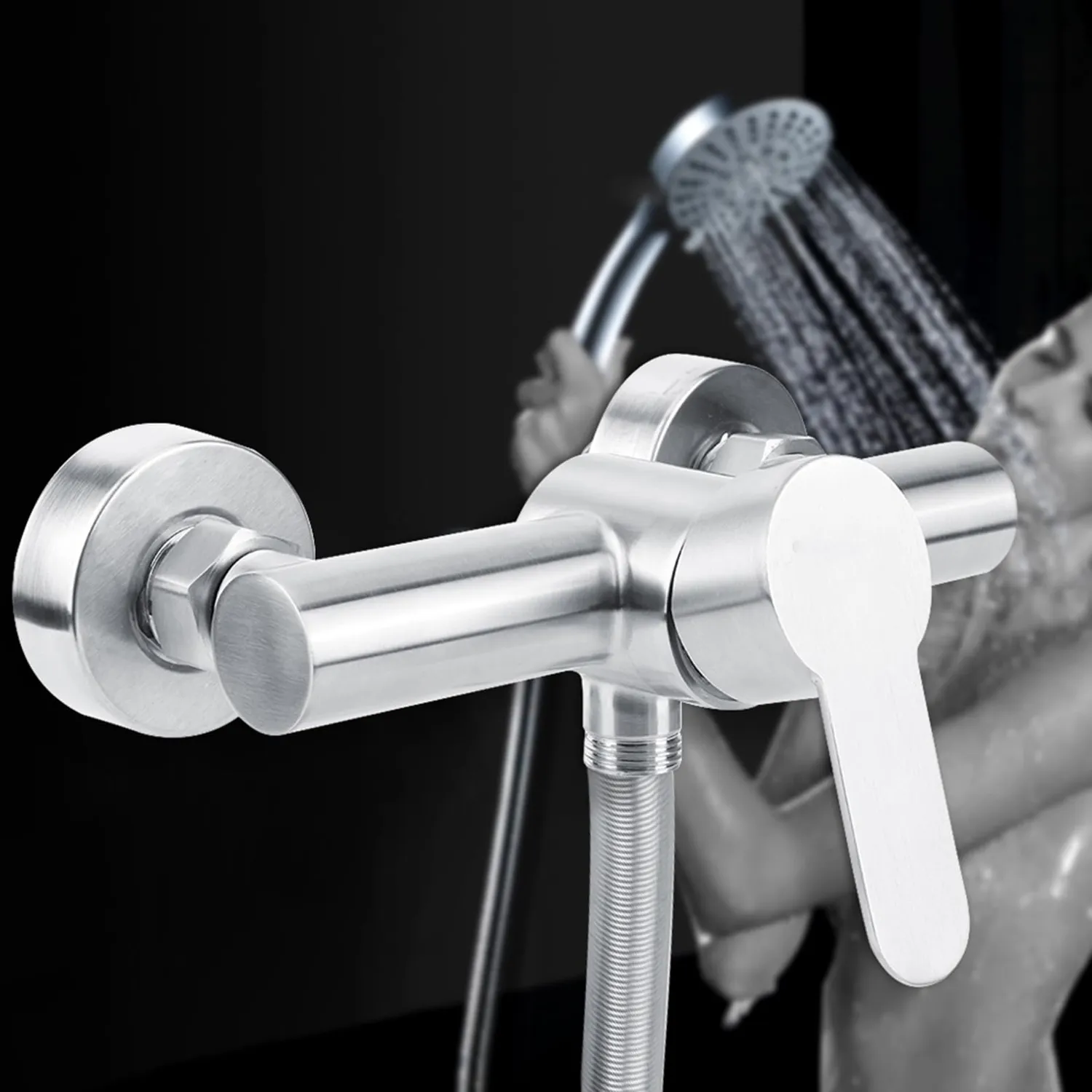 Garosa mitigeur de douche mural inox 304 G1/2