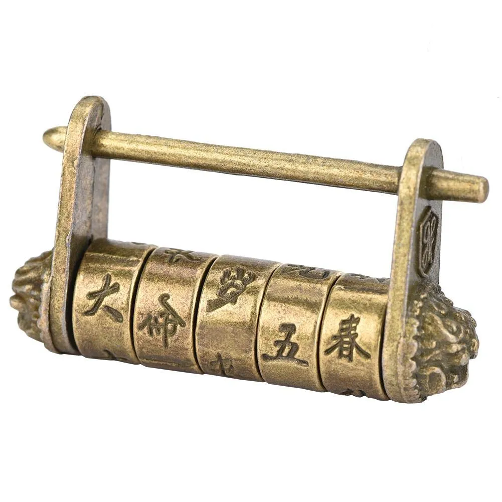 Garosa cadenas vintage chinois combinaison bronze 29 g