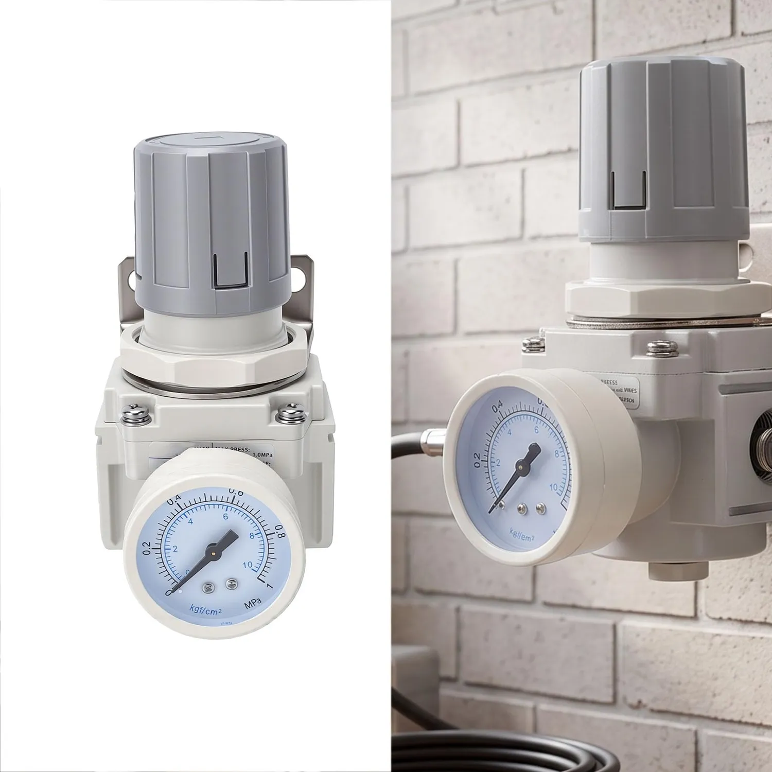 Garosa 3/4 NPT régulateur pression compresseur avec manomètre