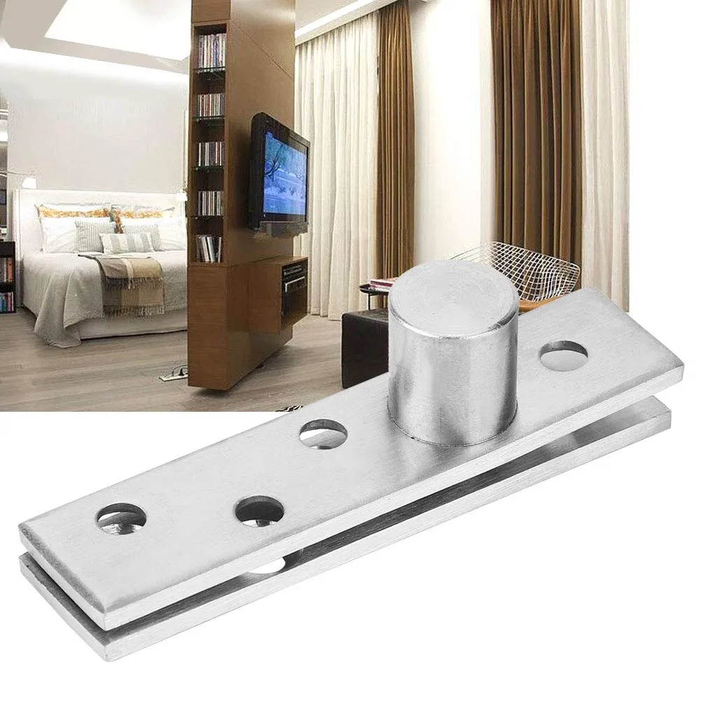 Garosa charnière pivotante 360° 75 mm arbre excentrique inox 2 pièces