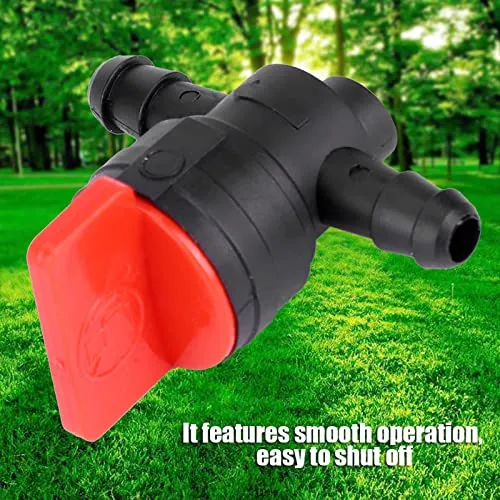 Garosa vanne d’arrêt carburant 1/4 pouce lot de 5 en plastique
