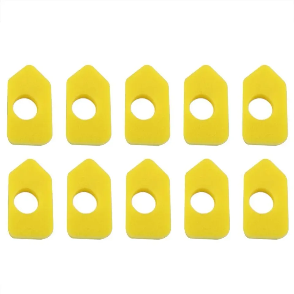 Garosa 986434 filtre à air en mousse jaune 10 pièces