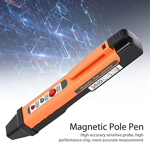 Garosa testeur de polarité magnétique LED à piles AAA
