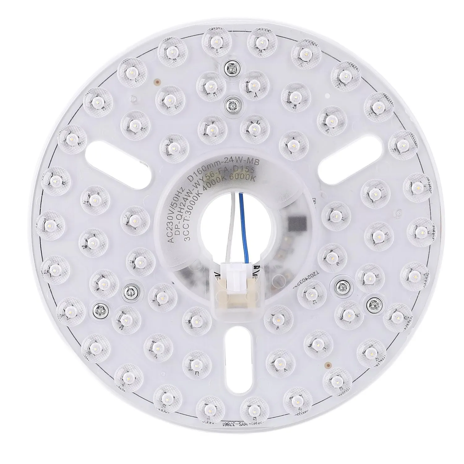 Garosa Plafonnier LED encastré 24W 3CCT 230V dimmable magnétique