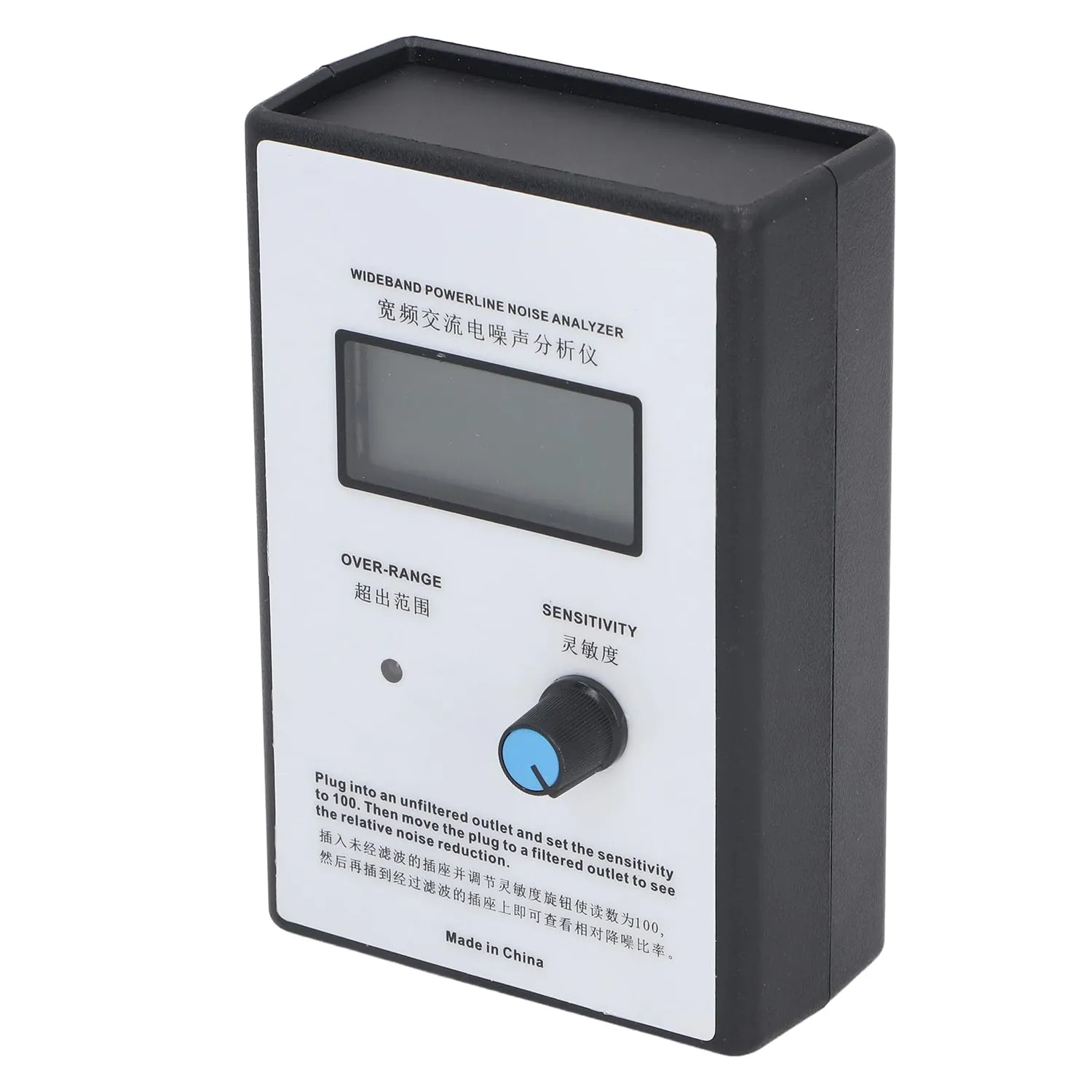 Garosa analyseur bruit secteur 300-700 kHz LCD