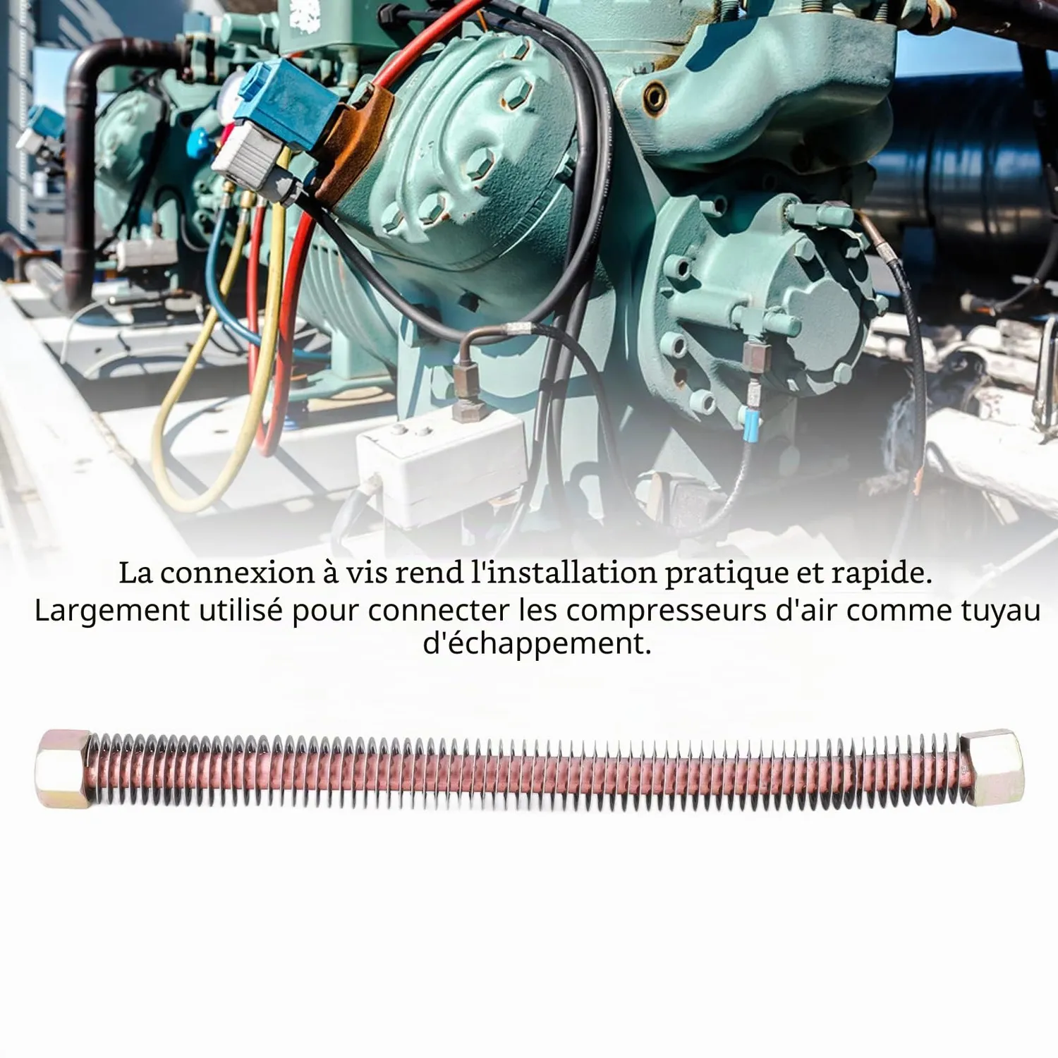 Garosa tuyau de refoulement compresseur 12 mm 3/4-16UNF
