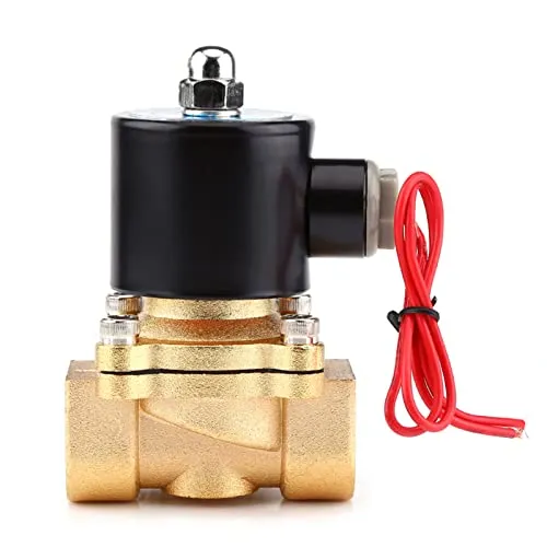 Garosa Électrovanne 220V 3/4 pouce normalement fermée zinc