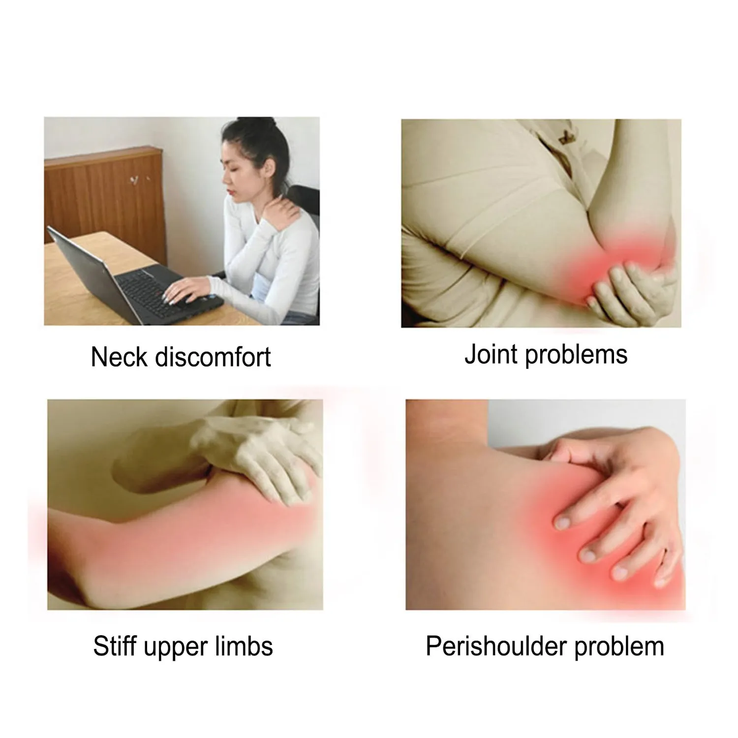 Garosa poulie d'épaule sur porte poignées ergonomiques