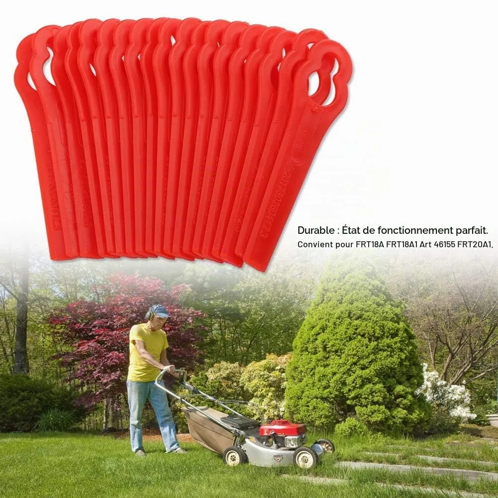 Garosa FRT18A FRT18A1 FRT20A1 lames plastique 100 pièces