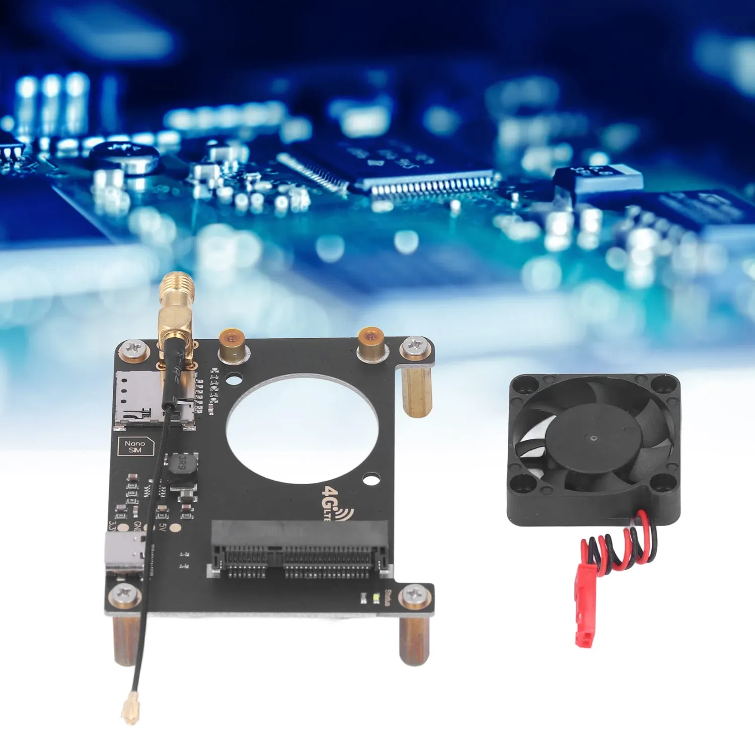 Garosa module HAT extension LTE 4G pour Raspberry Pi 4B 3B